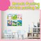 12 Pcs Pre Drawn Canvas for Painting for Boys Girls Pre Printed Cute Bulk Painting Canvas with Pictures to Paint Gift